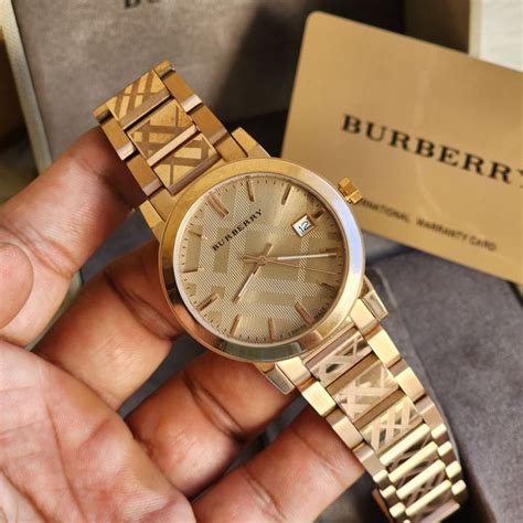 burberry watch bu9039|BURBERRY BU9039 The City Rose Gold.